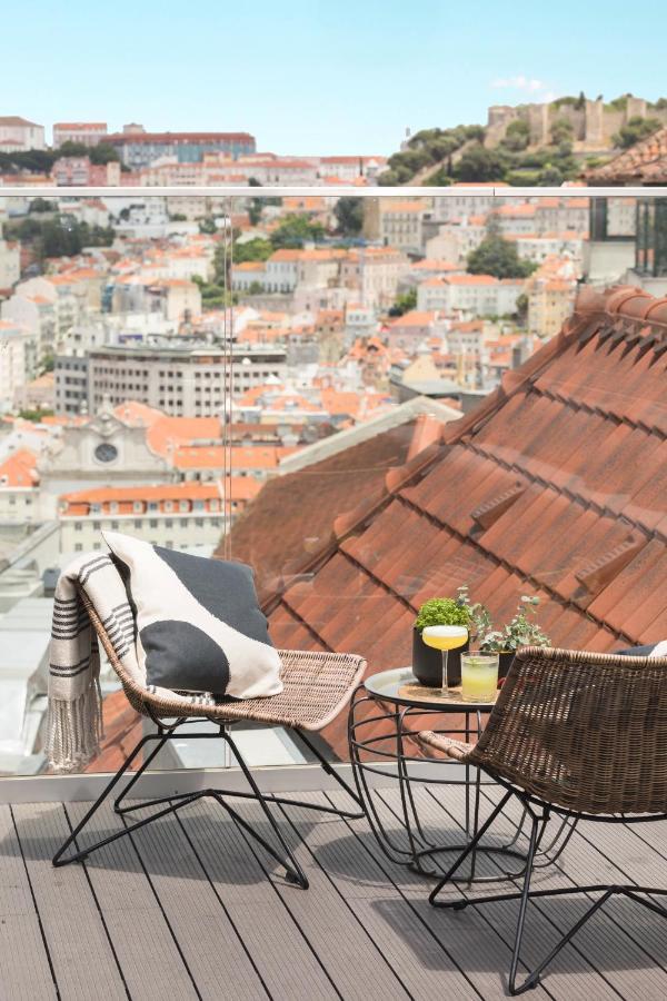 The Lumiares Hotel & Spa - Small Luxury Hotels Of The World Lisboa Екстериор снимка Rooftop terrace