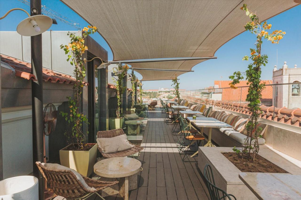 The Lumiares Hotel & Spa - Small Luxury Hotels Of The World Lisboa Екстериор снимка Rooftop terrace