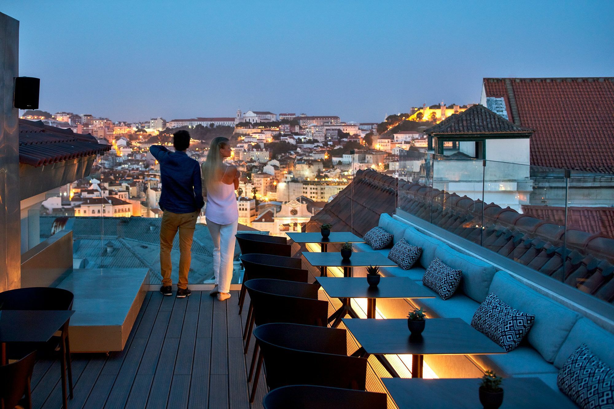The Lumiares Hotel & Spa - Small Luxury Hotels Of The World Lisboa Екстериор снимка The View from the 10th floor